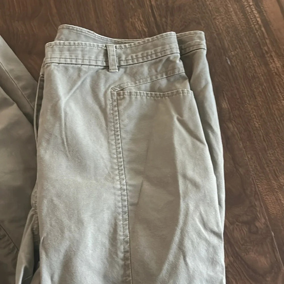 Tan L.L. Bean Wide Legs Pants - Picture 3 of 6